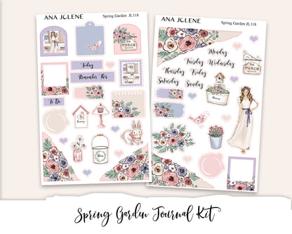 SPRING GARDEN Mini Journal Sticker Kit