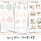 SPRING PLANNER  Decorative Planner Sticker Kit