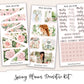 SPRING PLANNER  Decorative Planner Sticker Kit