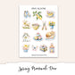SPRING PROMENADE   Decorative Planner Sticker Kit