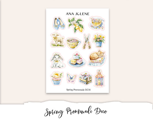 SPRING PROMENADE Deco Stickers