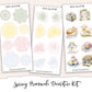 SPRING PROMENADE   Decorative Planner Sticker Kit