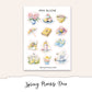 SPRING PROMISE Planner Sticker Kit (Vertical Weekly)