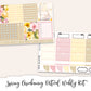 SPRING AWAKENING Planner Sticker Kit (Vertical Weekly)