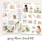 SPRING PLANNER Planner Sticker Kit (Vertical Weekly)