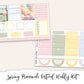 SPRING PROMENADE Planner Sticker Kit (Vertical Weekly)