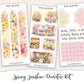 SPRING SUNSHINE Decorative Planner Sticker Kit