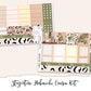 STAYCATION Hobonichi Cousin Weekly Planner Sticker Kit