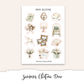 SUMMER CHATEAU Planner Sticker Kit (Vertical Weekly)