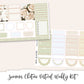 SUMMER CHATEAU Planner Sticker Kit (Vertical Weekly)