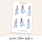 Fashion Girls Deco Stickers