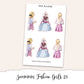 Fashion Girls Deco Stickers