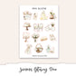 SUMMER GETAWAY Mini Journal Sticker Kit