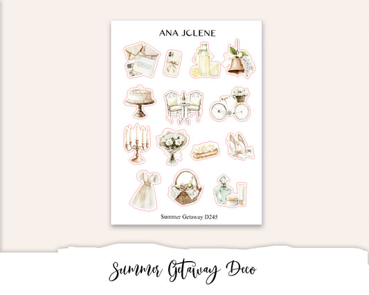 SUMMER GETAWAY Deco Stickers