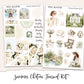 SUMMER CHATEAU Planner Sticker Kit (Vertical Weekly)