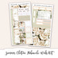 SUMMER CHATEAU  Hobonichi Weeks Planner Sticker Kit