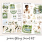 SUMMER GETAWAY Planner Sticker Kit (Vertical Weekly)