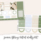 SUMMER GETAWAY Planner Sticker Kit (Vertical Weekly)