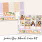 SUMMER GLOW Hobonichi Cousin Weekly Planner Sticker Kit
