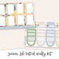 SUMMER LAKE Planner Sticker Kit (Vertical Weekly)