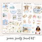 SUMMER SERENITY  Planner Sticker Kit (Vertical Weekly)