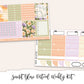 SUNSET  GLOW Planner Sticker Kit (Vertical Weekly)