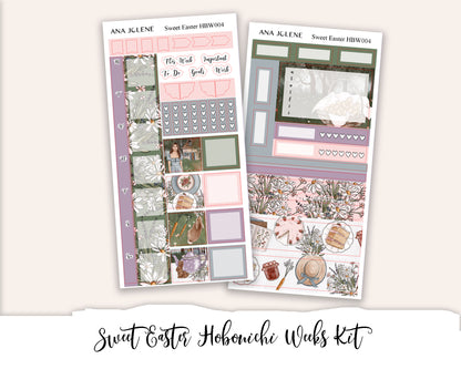 SWEET EASTER Hobonichi Weeks Planner Sticker Kit