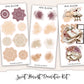 SWEET HARVEST Decorative Planner Sticker Kit