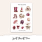 SWEET HARVEST Planner Sticker Kit (Vertical Weekly)
