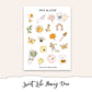 SWEET LIKE HONEY Planner Sticker Kit (Vertical Weekly)