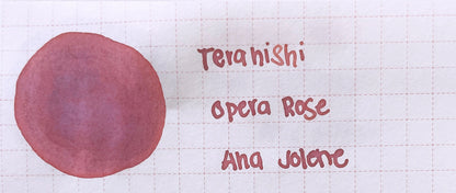 Teranishi Fountain Pen Ink Samples
