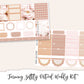 SOFTLY TURNING Planner Sticker Kit (Vertical Weekly)