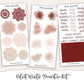VELVET WINTER Decorative Planner Sticker Kit