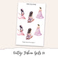 Fashion Girls Deco Stickers