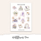 WALLFLOWERS  Mini Journal Sticker Kit