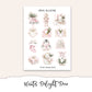 WINTER DELIGHT Planner Sticker Kit (Vertical Weekly)