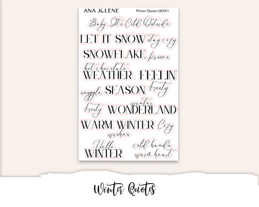 Seasonal Quotes