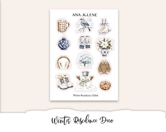 WINTER RESIDENCE Deco Stickers