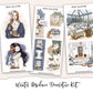 WINTER RESIDENCE  Decorative Planner Sticker Kit