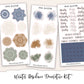 WINTER RESIDENCE  Decorative Planner Sticker Kit