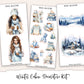 WINTER CABIN Decorative Planner Sticker Kit