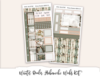WINTER READER Hobonichi Weeks Planner Sticker Kit
