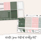 WINTER SNOW Planner Sticker Kit (Vertical Weekly)