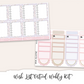 WISH LIST Planner Sticker Kit (Vertical Weekly)