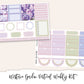 WISTERIA GARDEN  Planner Sticker Kit (Vertical Weekly)