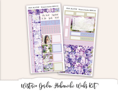 WISTERIA GARDEN Hobonichi Weeks Planner Sticker Kit