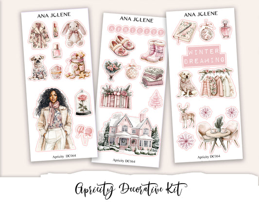 APRICITY Decorative Planner Sticker Kit
