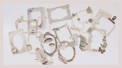 Vinatage Frames Ephemera Cardstock Pack
