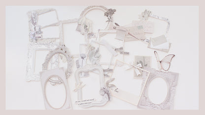 Vintage Frames Ephemera Cardstock Pack