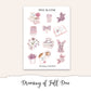 DREAMING OF FALL Mini Journal Sticker Kit
